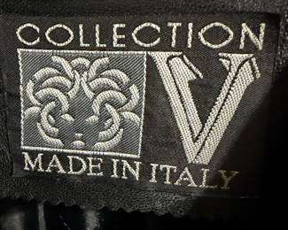 Leather Jacket by Collection V made in Italy