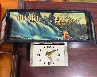 Old STyle clock / sign