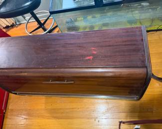 Console Record Player Stereo Working Radio Hawaiian
