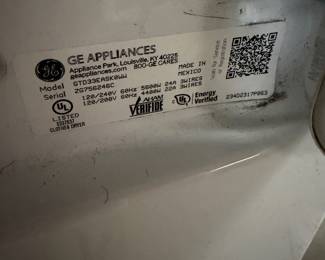 Ge Electric Dryer