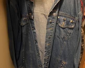 Jean Jacket with spikes