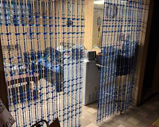 Bead room divider very Groovy