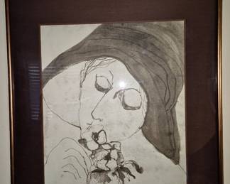 Barbara Wood signed art