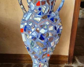 Mosaic Art Vase