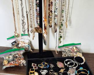 Vintage costume jewelry 