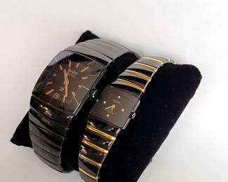 Rado men's and women's watches 