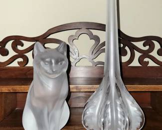 Large Lalique France Crystal 