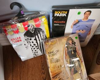 Halloween costumes - $3 to $4 each