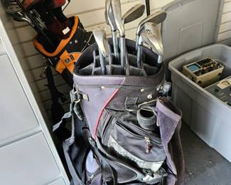 Wilson golf set & bag $20