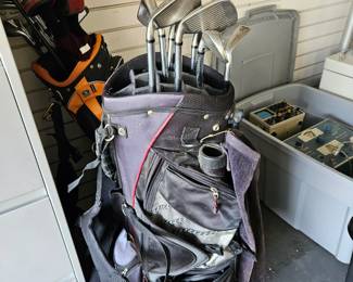 Golf bag & clubs $20