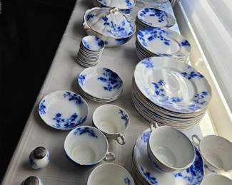 $30 Blue & White china