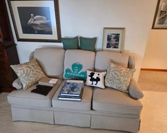 Beautiful Flexsteel sofa from  Andreas furniture  like new!!