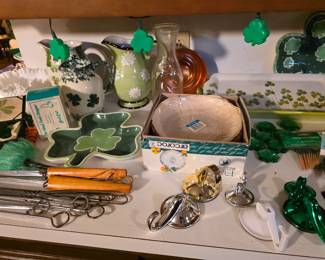 Saint Patrick's day items and collectibles!