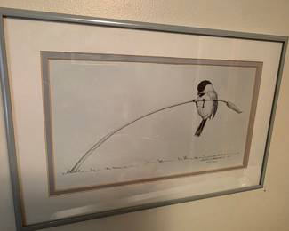  Birds on a Branch" by the artist Joan Kickbush