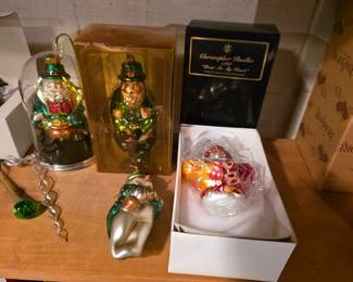 Christopher Radko ornament. 