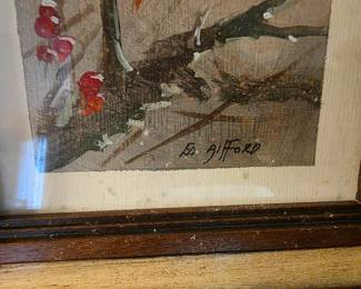 Painting but Ed Gifford. 