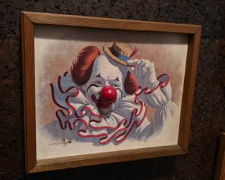 Musical nose, Elmo the Clown" picture by American artist Arthur Sarnoff