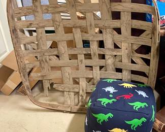 Antique Tobacco Basket