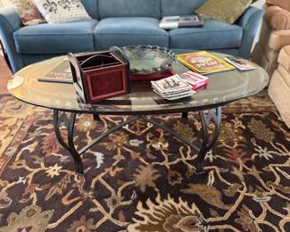 Glass Top Coffee Table