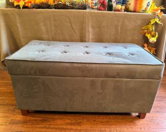 Upholstered Bench with Storage