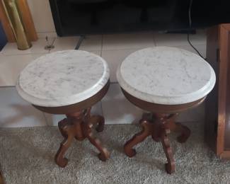 Marble top tables