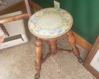 Claw foot stool