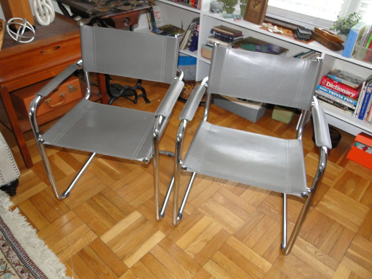 MCM Wassily Chairs (Grey in Color)