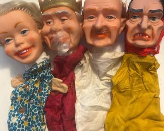 Vintage puppets