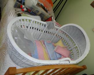 Wicker Bassinet