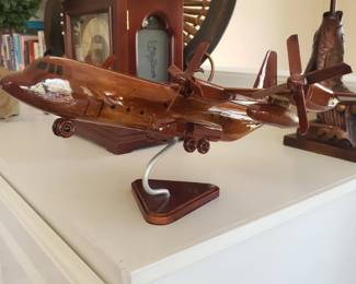 Wooden airplane