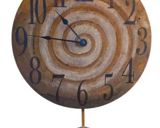 Just Around The Clock By Angela Gillespie 14 Wood Wall Clock