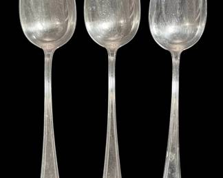 Gorham Fairfax Sterling Silver 8.5 Serving Spoons 178g Total
