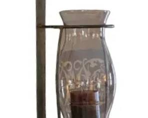 Flat Iron Candle Sconce