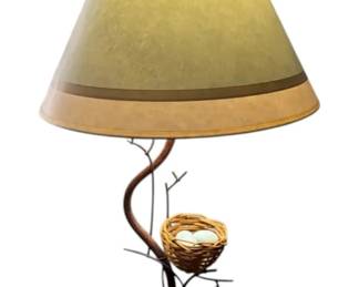 Decorative Bird Nest Table Lamp