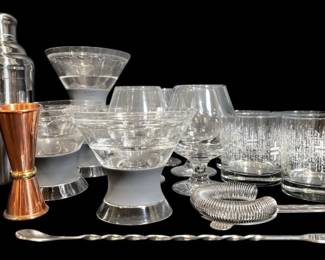 Host Martini Cooling Cups, Brandy Glasses, Tumblers, More Barware