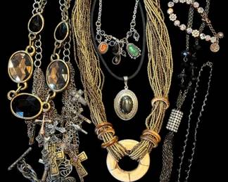 Boho Mixed Metal Costume Jewelry