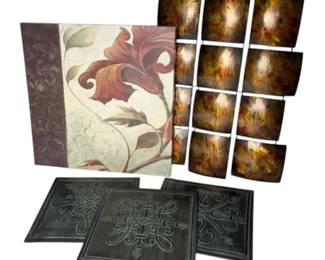 Multicolored Copper Metal Art Sculpture  More Wall Art