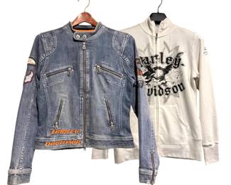 2 HarleyDavidson Womens Jackets M
