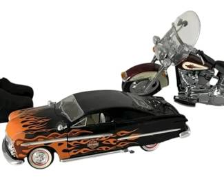 Heritage Softail Classic Motorcycle, 49 Ford Street Rod,  More HarleyDavidson Memorabilia