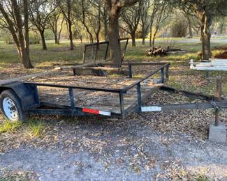 Trailer for tractor (comes with purchase of the tractor) 