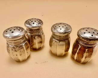 Sterling Salt and Peppers