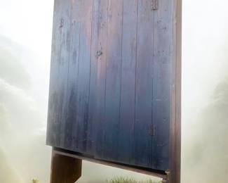 Early primitive cupboard