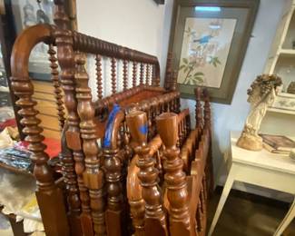 Large selection antique beds