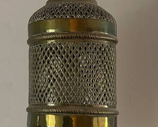 Vintage Brass Moroccan Style  Pendant Light 