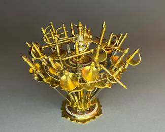 Large 24 Swords Toledo Cocktail Pick Set