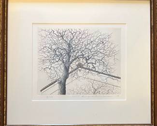 “Persimmon Tree” by Tanaka Ryohei (1933–2019)