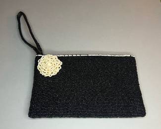 Beaded Evening Wristlet 