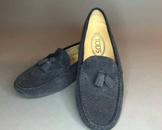 Tods Suede Driving Shoes 