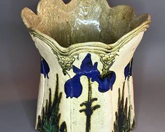 Signed Pottery Planter 