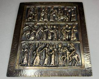 Margit Tevan Metal Plaque 